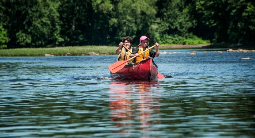 canoeing program for teens near philadelphia 